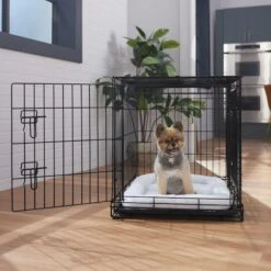 Frisco 24 Frisco Heavy Duty Fold & Carry Double Door Collapsible Wire Dog Crate