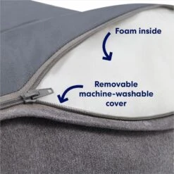 Frisco Plush Orthopedic Pillowtop Dog Bed W/Removable Cover 9 Frisco Plush Orthopedic Pillowtop Dog Bed W/Removable Cover -Frisco 144858 PT3. AC SS1800 V1700243663