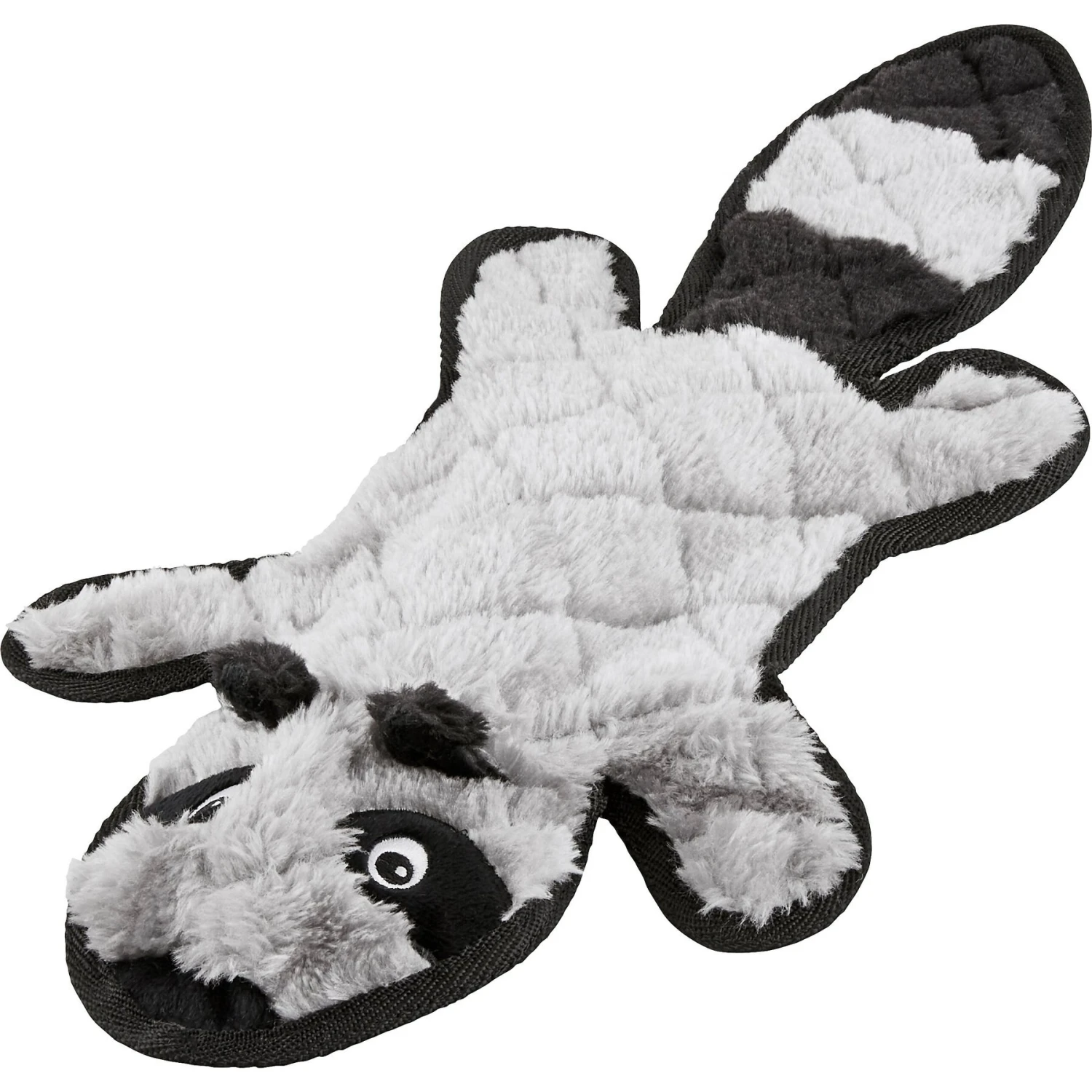 Frisco Raccoon Stuffing-Free Flat Plush Squeaky Dog Toy 3 Frisco Raccoon Stuffing-Free Flat Plush Squeaky Dog Toy