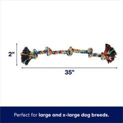 Frisco Rope With 5 Knots Dog Toy 7 Frisco Rope With 5 Knots Dog Toy -Frisco 152836 PT1. AC SS1800 V1686579148
