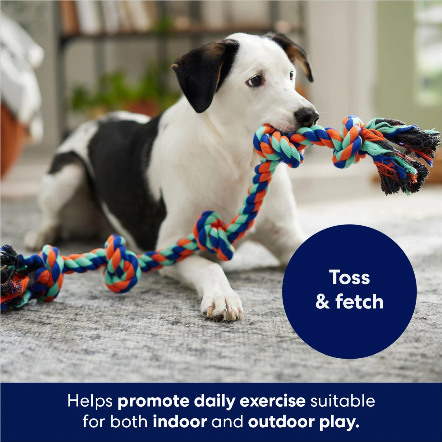 Frisco Rope With 5 Knots Dog Toy 5 Frisco Rope With 5 Knots Dog Toy - Image 3