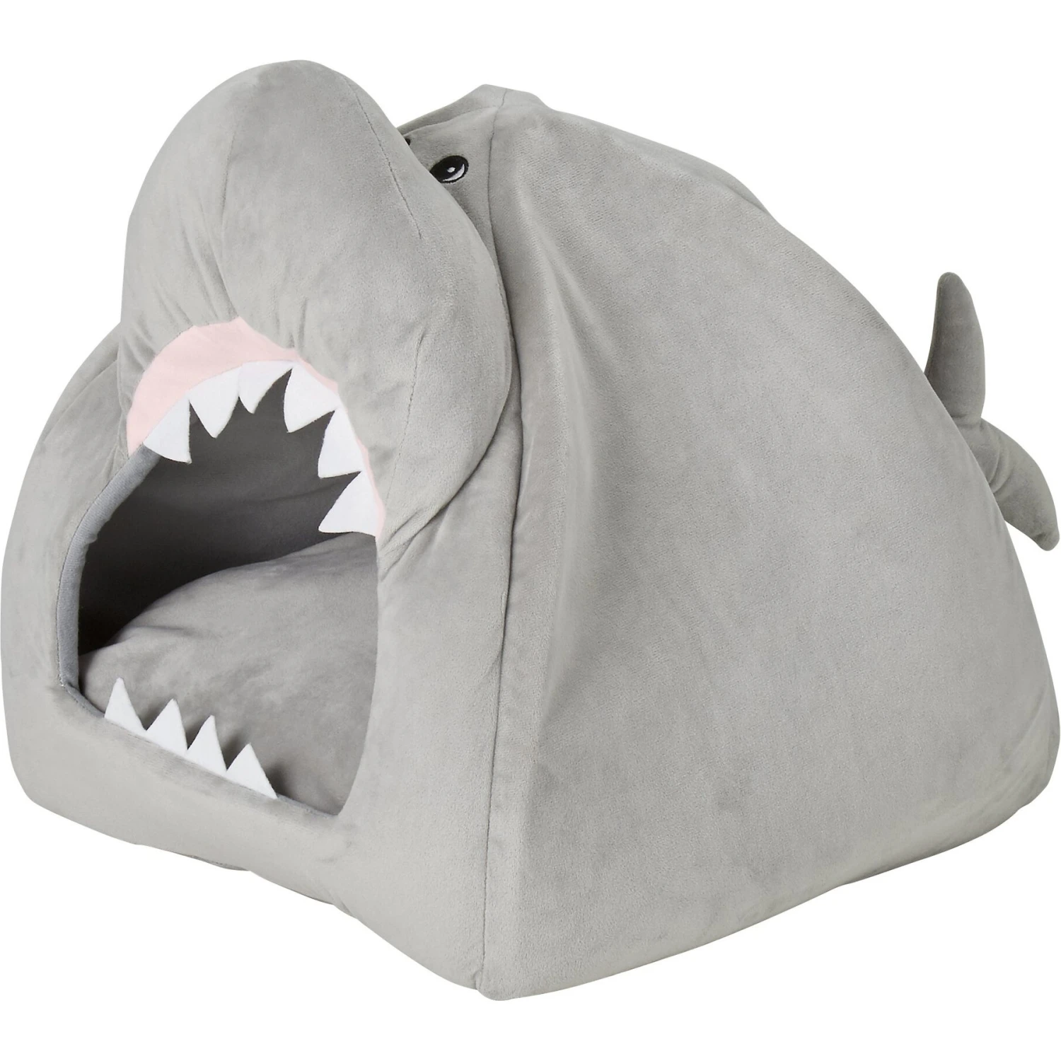 Frisco Novelty Shark Covered Cat & Dog Bed 4 Frisco Novelty Shark Covered Cat & Dog Bed - Image 2