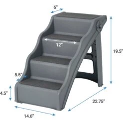 Frisco Foldable Nonslip Cat & Dog Stairs 8 Frisco Foldable Nonslip Cat & Dog Stairs -Frisco 206569 PT1. AC SS1800 V1583179719