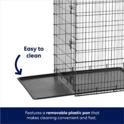 Frisco Heavy Duty Single Door Wire Dog Crate -Frisco 210677 PT5. AC SS1800 V1667228660