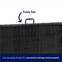 Frisco Fold & Carry Double Door Collapsible Wire Dog Crate & Mat Kit -Frisco 212633 PT6. AC SS1800 V1667229279