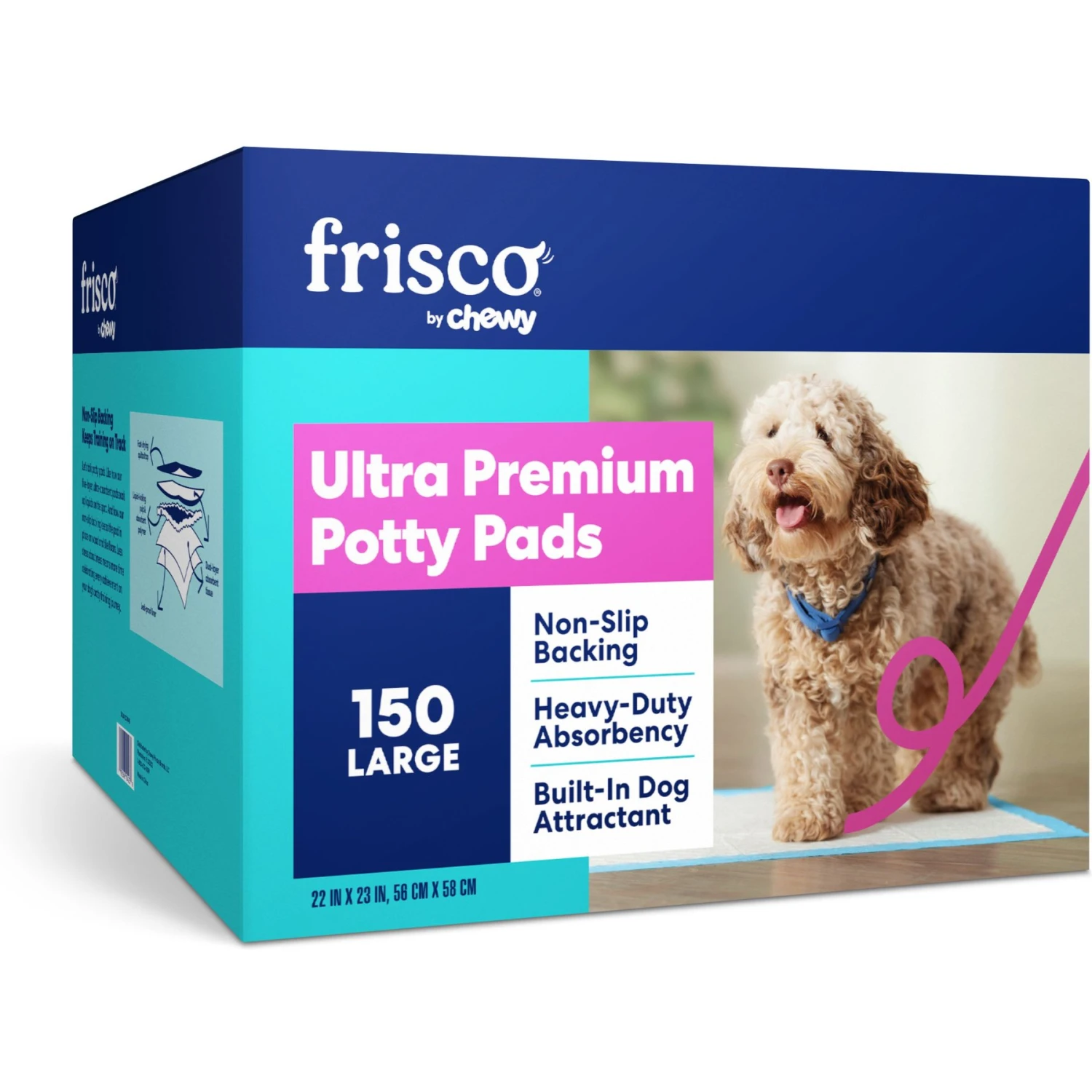 Frisco Non-Skid Ultra Premium Dog Training & Potty Pads 3 Frisco Non-Skid Ultra Premium Dog Training & Potty Pads