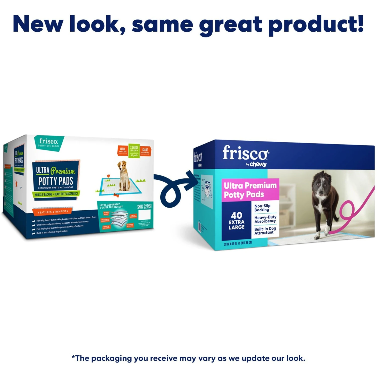 Frisco Extra Large Non-Skid Ultra Premium Dog Training & Potty Pads 4 Frisco Extra Large Non-Skid Ultra Premium Dog Training & Potty Pads - Image 2