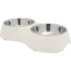 Frisco Stainless Steel Double Dog Bowls With Melamine Stand 1 Frisco Stainless Steel Double Dog Bowls With Melamine Stand -Frisco 232092 MAIN. AC SS1800 V1605057108