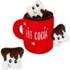 Frisco Holiday Hot Cocoa Hide & Seek Puzzle Plush Squeaky Dog Toy -Frisco 233259 MAIN. AC SS1800 V1694812908