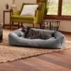Frisco Rectangular Personalized Bolster Dog Bed W/Removable Cover -Frisco 234946 MAIN. AC SS1800 V1600207381