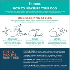 Frisco Orthopedic Chaise Pillow Dog Bed W/Removable Cover 10 Frisco Orthopedic Chaise Pillow Dog Bed W/Removable Cover -Frisco 235032 PT3. AC SS1800 V1633988172