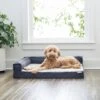 Frisco Faux Felt Orthopedic Corner Sofa Bolster Dog Bed W/Removable Cover -Frisco 255190 MAIN. AC SS1800 V1616073485