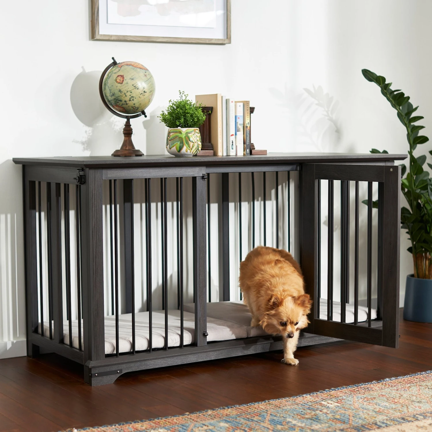 Frisco "Broadway" Dog Crate Credenza & Mat Kit 3 Frisco "Broadway" Dog Crate Credenza & Mat Kit