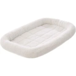 Frisco Fold & Carry Single Door Collapsible Wire Dog Crate & Frisco Quilted Dog Crate Mat -Frisco 255493 PT3. AC SS1800 V1603545088