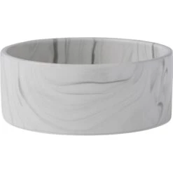Frisco Marble Design Non-skid Ceramic Dog & Cat Bowl