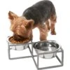 Frisco Elevated Diamond Stainless Steel Double Diner Dog & Cat Bowl -Frisco 257147 MAIN. AC SS1800 V1615913790
