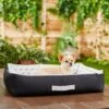 Frisco Indoor/Outdoor Modern Cuddler Bolster Cat & Dog Bed 2 Frisco Indoor/Outdoor Modern Cuddler Bolster Cat & Dog Bed -Frisco 262146 MAIN. AC SS1800 V1619807835