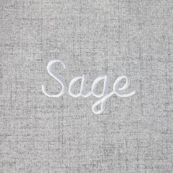 Frisco Faux Linen Corner Personalized Bolster Dog Bed W/Removable Cover, Harbour Blue, L -Frisco 262160 PT3. AC SS1800 V1615570119