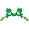 Frisco Magic Frog Plush With Rope Squeaky Dog Toy 2 Frisco Magic Frog Plush With Rope Squeaky Dog Toy -Frisco 265606 MAIN. AC SS1800 V1620918737