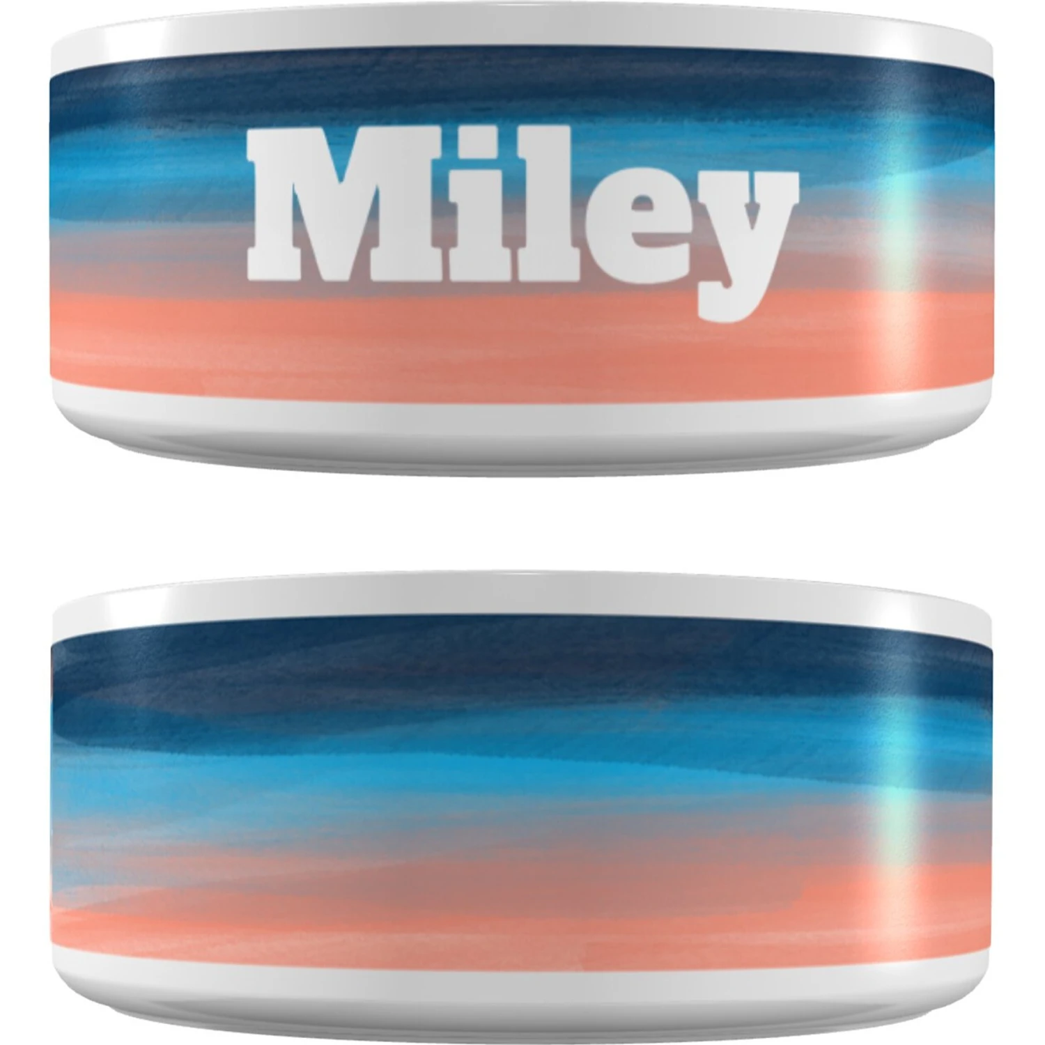 Frisco Personalized Watercolor Dog Bowl 3 Frisco Personalized Watercolor Dog Bowl