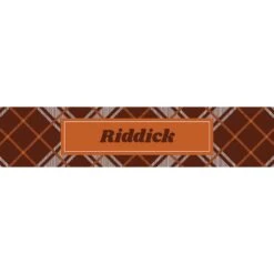 Frisco Personalized Plaid Ceramic Dog Bowl -Frisco 287013 PT2. AC SS1800 V1635967880