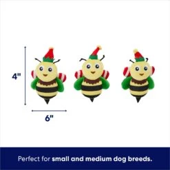 Frisco Holiday Bee Merry Hide & Seek Puzzle Plush Squeaky Dog Toy 10 Frisco Holiday Bee Merry Hide & Seek Puzzle Plush Squeaky Dog Toy -Frisco 287099 PT2. AC SS1800 V1695044345