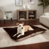 Frisco Herringbone Pillow Dog & Cat Bed