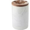 Frisco Ceramic Marble Print Personalized Treat Jar With Wood Lid, 3.75 Cups 1 Frisco Ceramic Marble Print Personalized Treat Jar With Wood Lid, 3.75 Cups -Frisco 301181 MAIN. AC SS1800 V1630332173