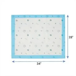 Frisco Fold & Carry Single Door Collapsible Wire Dog Crate & Frisco Premium Extra Large Printed Dog Training & Potty Pads -Frisco 303438 PT6. AC SS1800 V1623056545