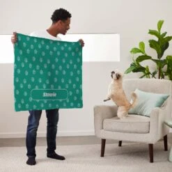 Frisco Personalized Paws Soft Fleece Cat & Dog Blanket, 30" X 40" 13 Frisco Personalized Paws Soft Fleece Cat & Dog Blanket, 30" X 40" -Frisco 304007 PT5. AC SS1800 V1637610099