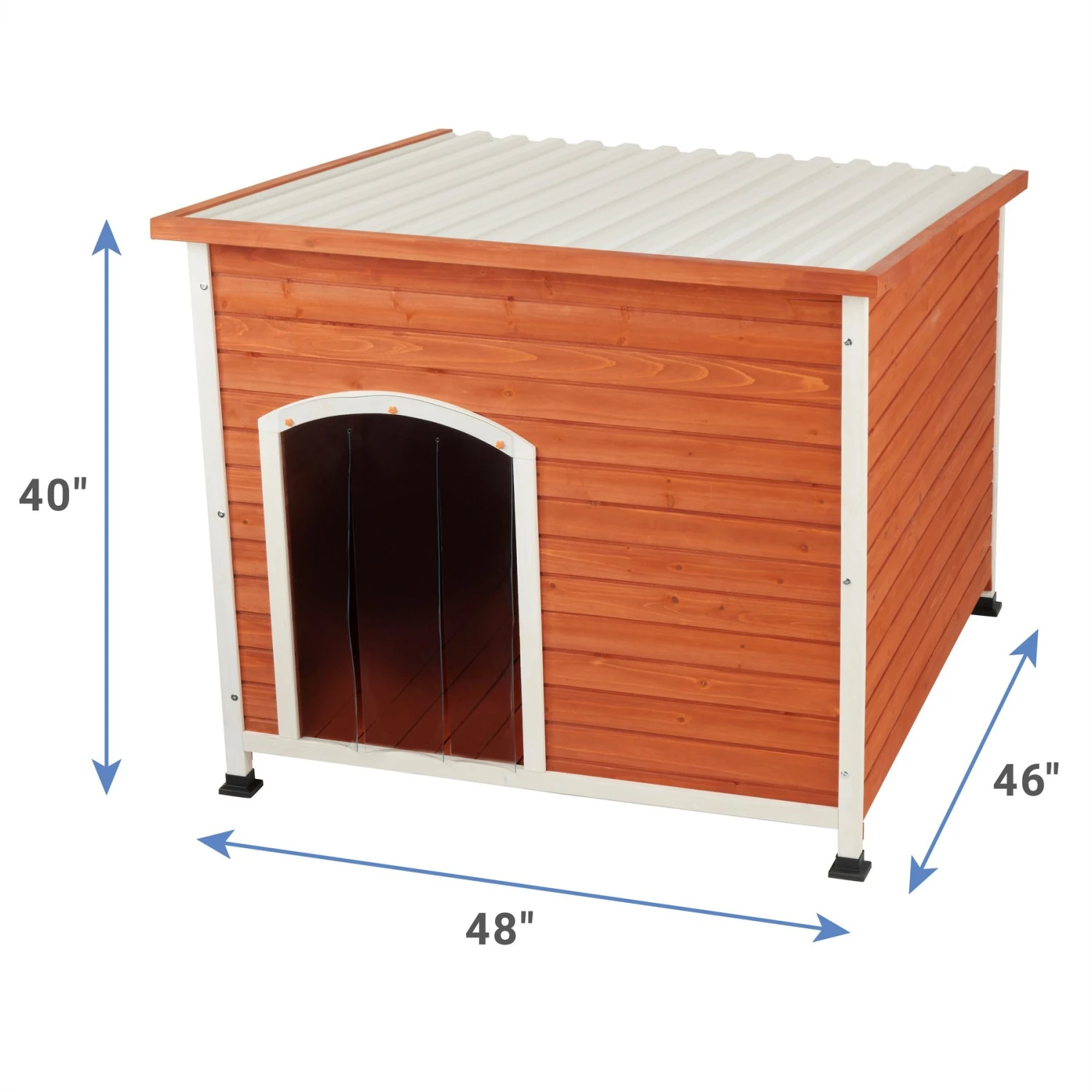Frisco Craftsman Wooden Outdoor Dog House 4 Frisco Craftsman Wooden Outdoor Dog House - Image 2