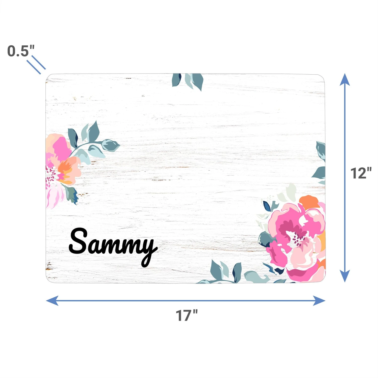 Frisco Personalized Rustic Dog & Cat Placemat 6 Frisco Personalized Rustic Dog & Cat Placemat - Image 4