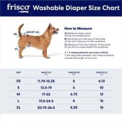 Frisco Washable Female Diaper -Frisco 315702 PT1. AC SS1800 V1675187756