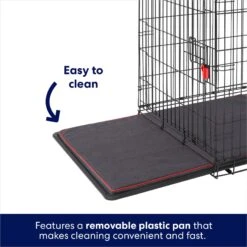 Frisco XX-Large Heavy Duty Enhanced Lock Double Door Wire Dog Crate, Fold & Carry Wire Dog Crate & Mat Kit, 54" 12 Frisco XX-Large Heavy Duty Enhanced Lock Double Door Wire Dog Crate, Fold & Carry Wire Dog Crate & Mat Kit, 54" -Frisco 318116 PT4. AC SS1800 V1634155019