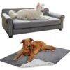 Frisco Sofa Pet Bed With Removable Cover & Frisco Eyelash Cat & Dog Blanket 1 Frisco Sofa Pet Bed With Removable Cover & Frisco Eyelash Cat & Dog Blanket -Frisco 319504 MAIN. AC SS1800 V1630624595