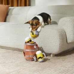 Frisco Beer & Keg Plush Squeaky Dog Toy, 4 Count 9 Frisco Beer & Keg Plush Squeaky Dog Toy, 4 Count -Frisco 327047 PT3. AC SS1800 V1648667317