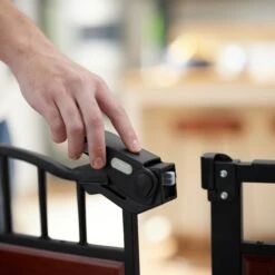 Frisco Wood Accents Extra Wide Auto-close Pet Gate, 30-in -Frisco 352631 PT4. AC SS1800 V1657747161