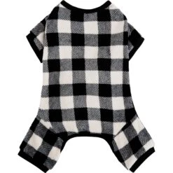 Frisco Plaid Dog & Cat Fleece Pajamas 10 Frisco Plaid Dog & Cat Fleece Pajamas -Frisco 353755 PT4. AC SS1800 V1659725808