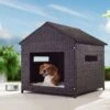 Frisco Outdoor Wicker Dog House & Bed 2 Frisco Outdoor Wicker Dog House & Bed -Frisco 356073 MAIN. AC SS1800 V1652882001