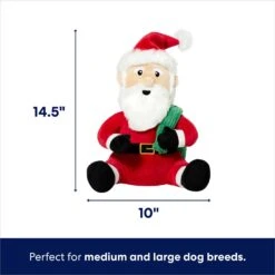 Frisco Holiday Santa Claus Plush Squeaky Dog Toy 8 Frisco Holiday Santa Claus Plush Squeaky Dog Toy -Frisco 360914 PT1. AC SS1800 V1695043855
