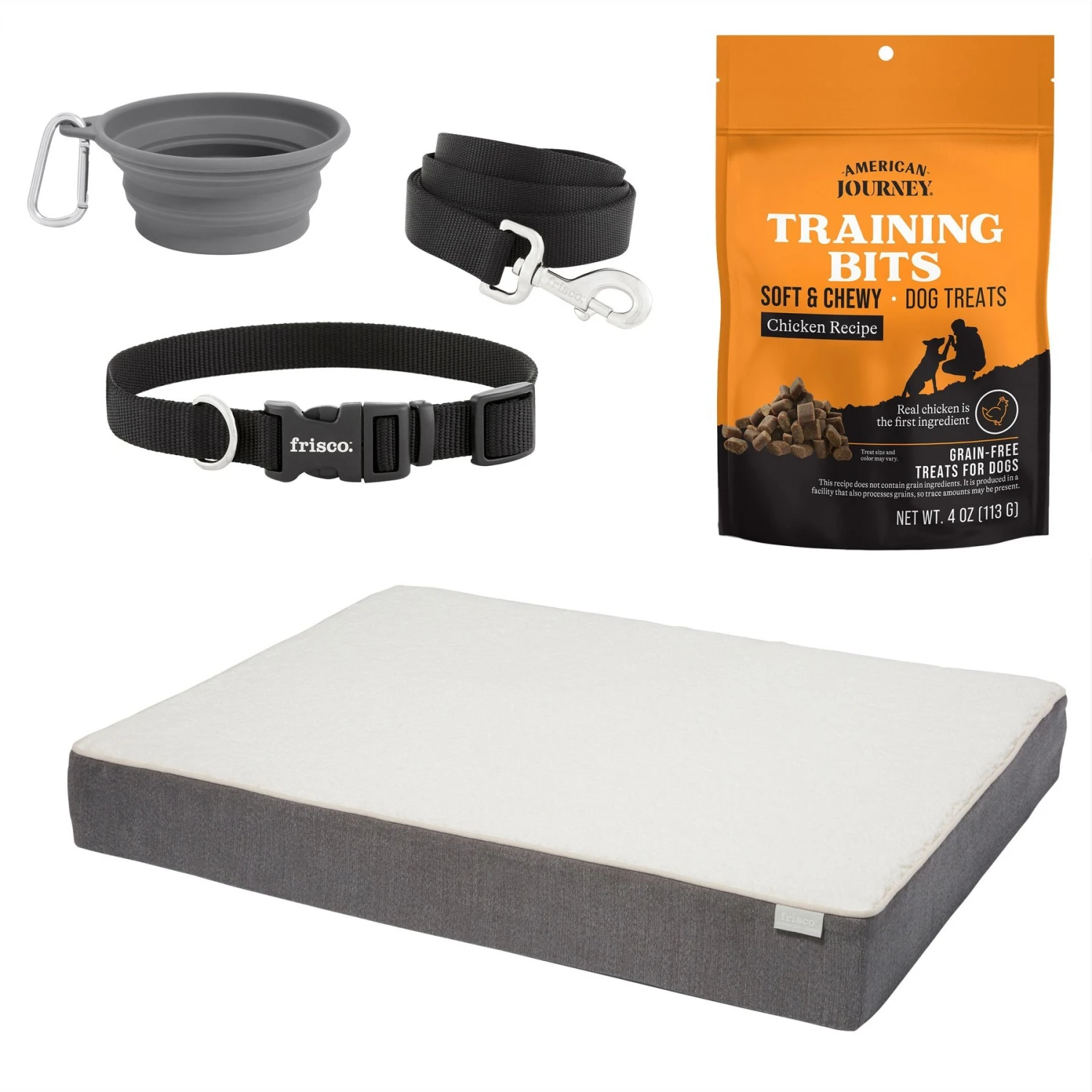 Frisco Orthopedic Pillow Cat & Dog Bed + 4 Items 3 Frisco Orthopedic Pillow Cat & Dog Bed + 4 Items