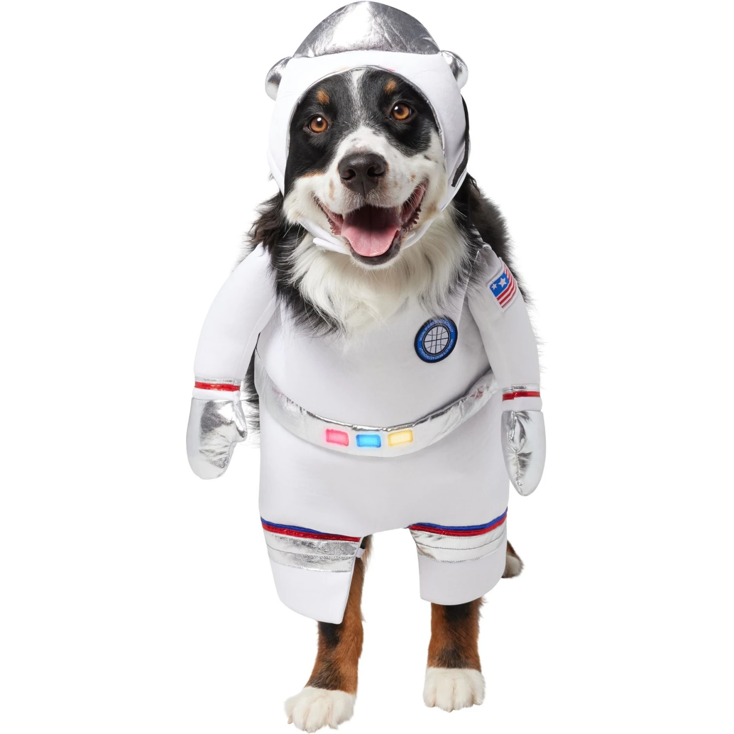 Frisco Front Walking LED Astronaut Dog & Cat Costume 2 Frisco Front Walking LED Astronaut Dog & Cat Costume
