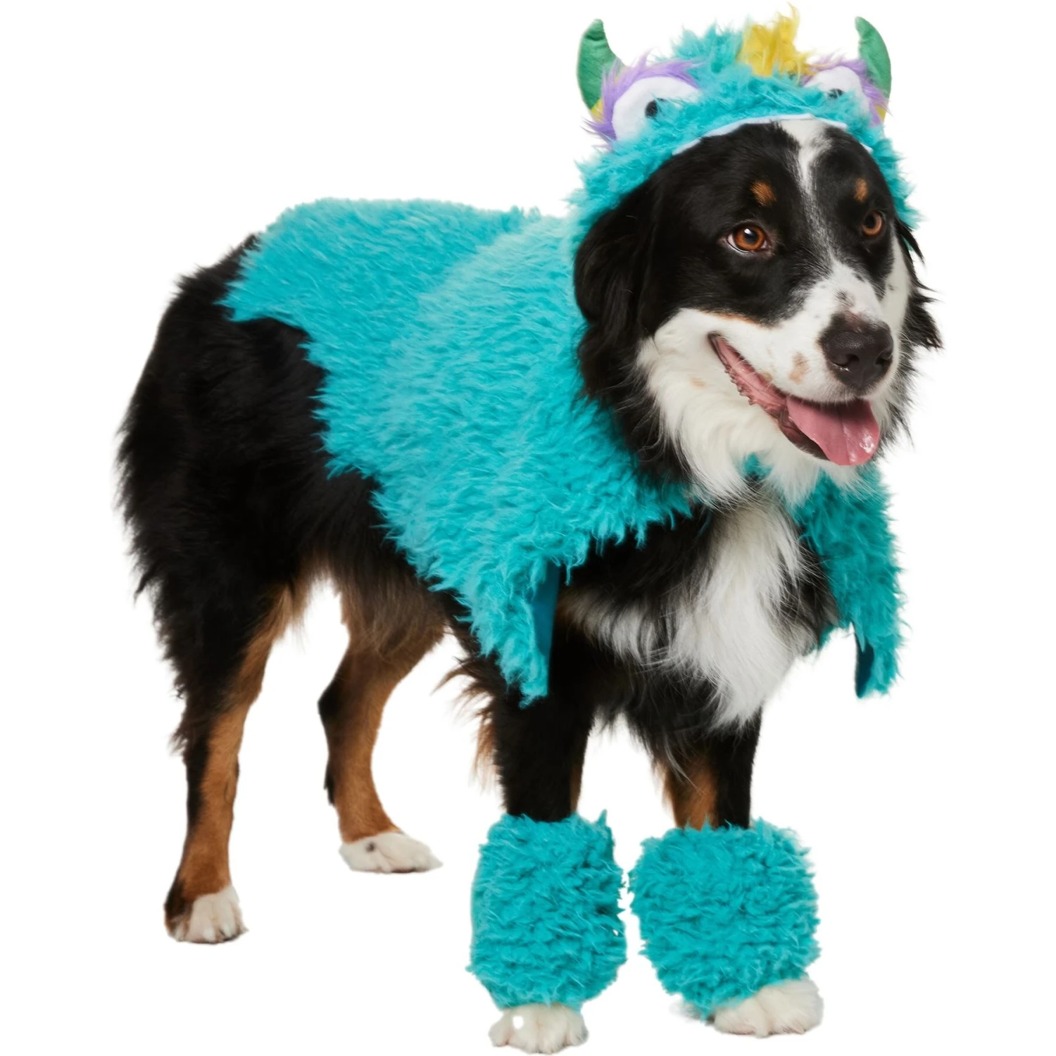 Frisco Faux Fur Monster Clash Dog & Cat Costume 3 Frisco Faux Fur Monster Clash Dog & Cat Costume