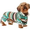 Frisco Fairisle Cozy Plush Fleece Dog & Cat PJs, Green 1 Frisco Fairisle Cozy Plush Fleece Dog & Cat PJs, Green -Frisco 719054 MAIN. AC SS1800 V1692380241