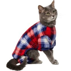 Frisco Cozy Plush Fleece Dog & Cat PJs, Plaid 12 Frisco Cozy Plush Fleece Dog & Cat PJs, Plaid -Frisco 719102 PT2. AC SS1800 V1692202558