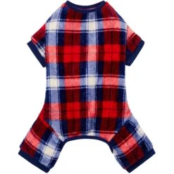 Frisco Cozy Plush Fleece Dog & Cat PJs, Plaid 13 Frisco Cozy Plush Fleece Dog & Cat PJs, Plaid -Frisco 719102 PT4. AC SS1800 V1692720278