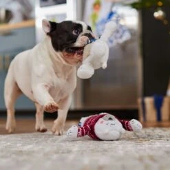 Frisco Holiday Polar Bear Friends Plush Squeaky Dog Toy -Frisco 739822 PT3. AC SS1800 V1695043811