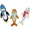 Frisco Holiday Arctic Friends Stuffing-Free Skinny Plush Squeaky Dog Toy 2 Frisco Holiday Arctic Friends Stuffing-Free Skinny Plush Squeaky Dog Toy -Frisco 739878 MAIN. AC SS1800 V1694812340