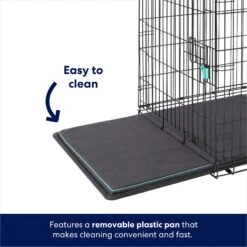 Frisco Heavy Duty Enhanced Lock Double Door Fold & Carry Wire Dog Crate & Mat Kit & MidWest Quiet Time Fleece Dog Crate Mat 15 Frisco Heavy Duty Enhanced Lock Double Door Fold & Carry Wire Dog Crate & Mat Kit & MidWest Quiet Time Fleece Dog Crate Mat -Frisco 947398 PT4. AC SS1800 V1693601869